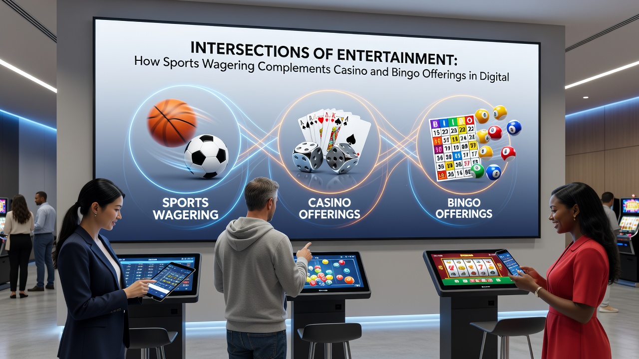 Users engaging with integrated entertainment options on UK digital gaming sites