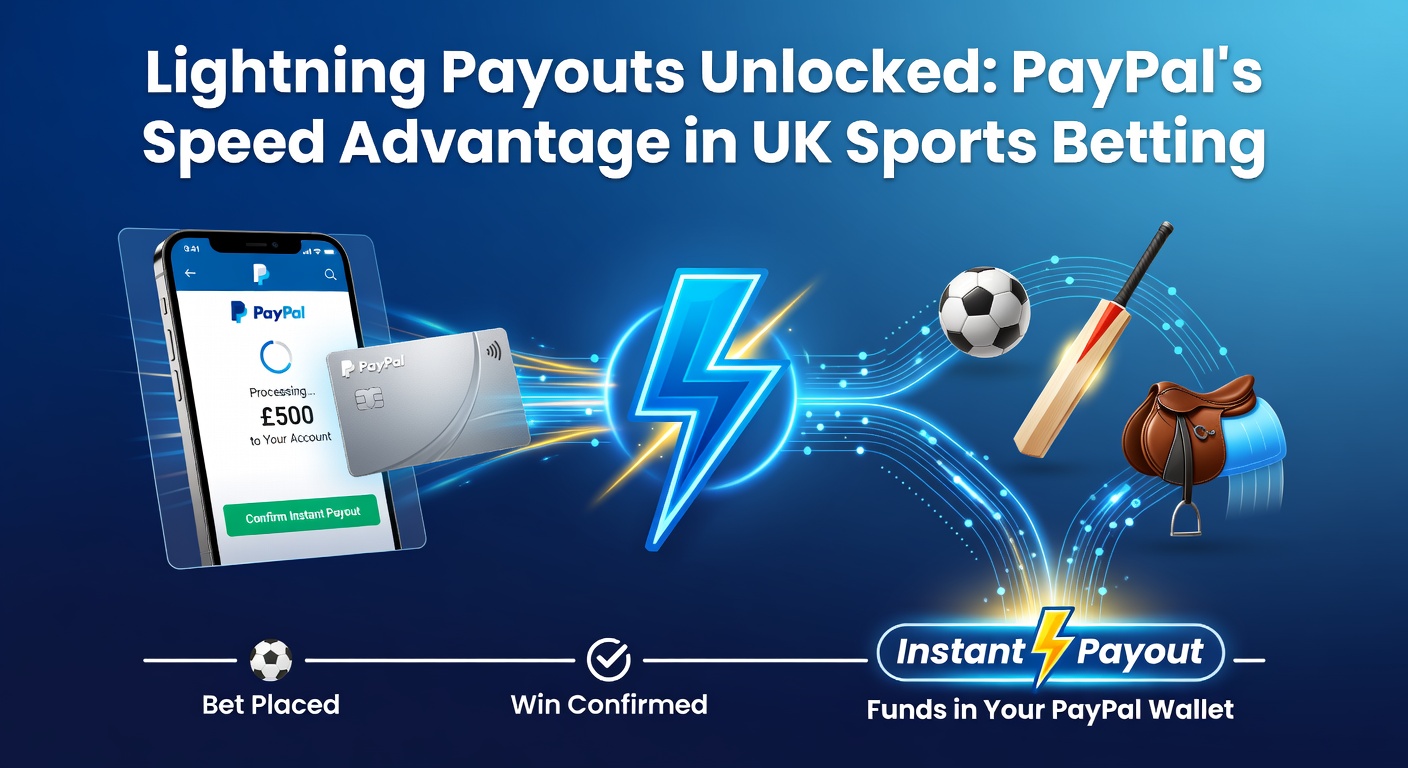 Close-up of a smartphone screen showing a successful PayPal payout confirmation in a UK sports betting app, with racehorses and football pitches in the background