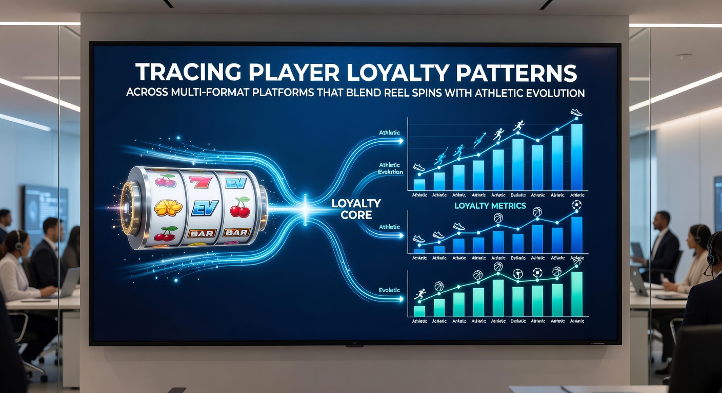 Analytics dashboard displaying loyalty metrics for hybrid reel spin and sports wager users